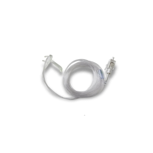 Solaris disposable adult nasal cannula for sidestream CO2