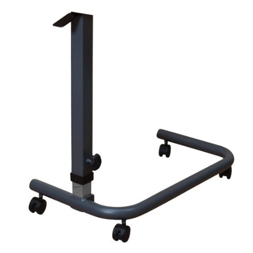 OVERBED TABLE FRAME-HEIGHT RANGE 730-1095mm-GUNMETAL GREY