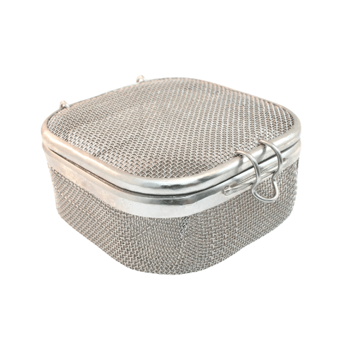 Sieve Tray for Small Parts with Lid Size 150x110x20 MM