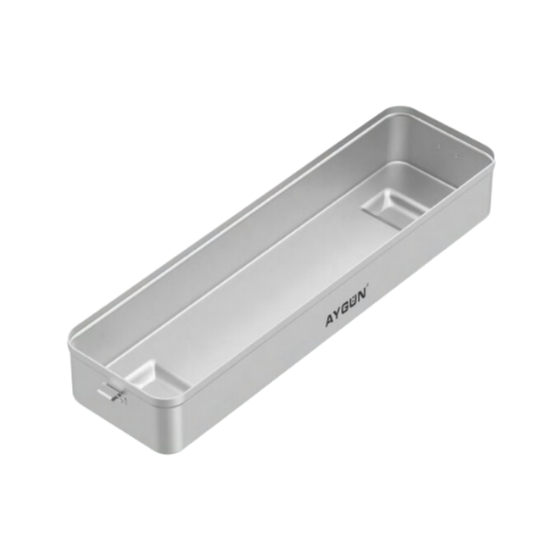 Endo Sterilization Container - Non Perforated, 528 x 145 x 88 MM