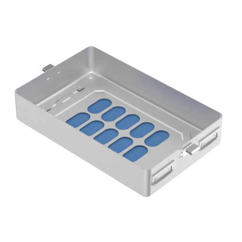 Plasma Dental Low Temperature Sterilization Container - Perforated, 323 x 186 x 58 MM