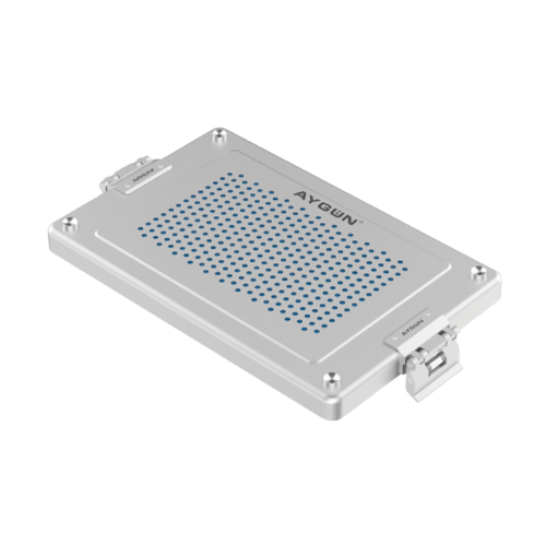 Plasma Dental Low Temperature Perforated Lid - 325 x 192 MM, Grey