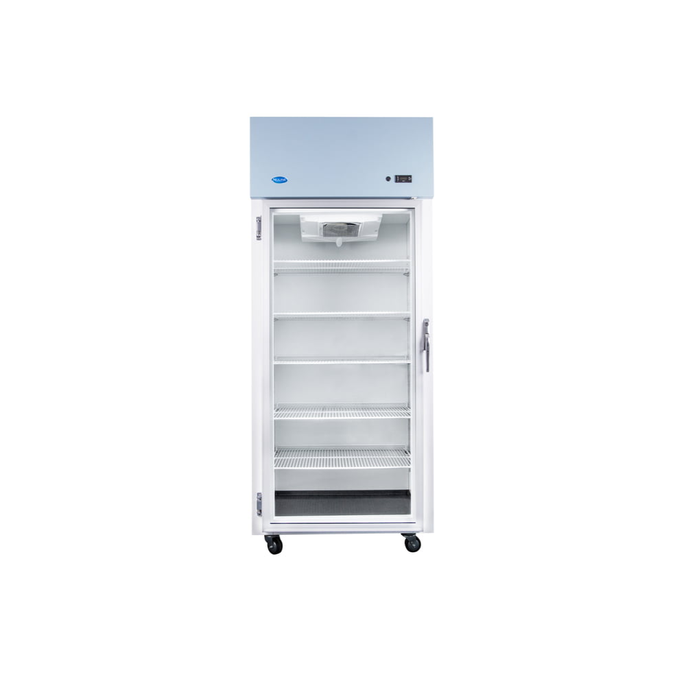 NLM Series Laboratory Refrigerator- 400 L, 1 Door- Glass