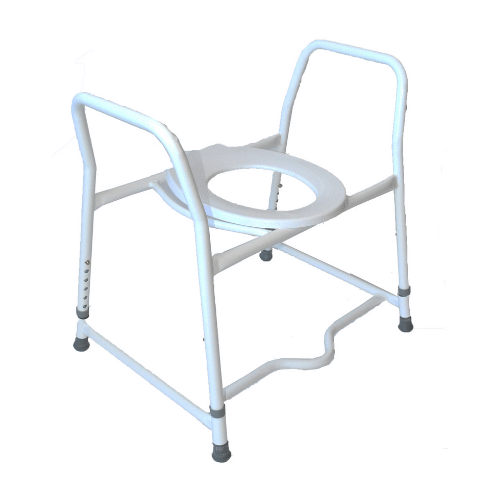 OVER TOILET FRAME HEIGHT ADJUSTABLE BARRIATRIC (645mm wide)