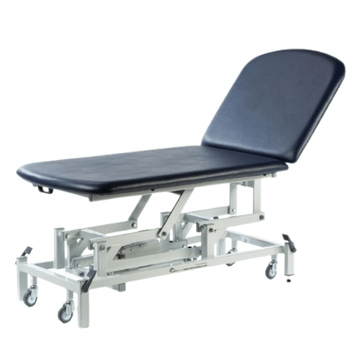 BARIATRIC 2 SECTION COUCH - ELECTRIC WITH ELECTRIC BACKREST - LMWD - SWL 325KGS - 105CM WIDE