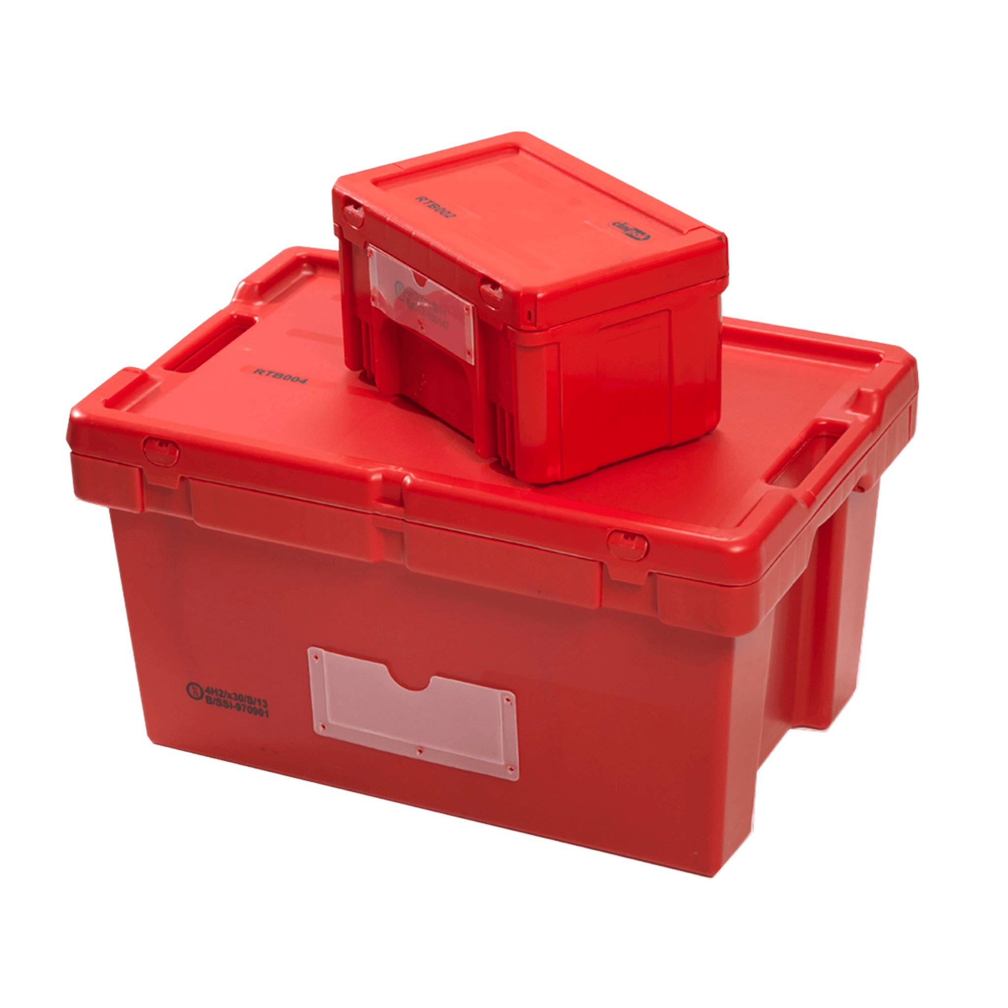 Transport Box - Red, 1.4 kg, 400 X 300 X 220 mm