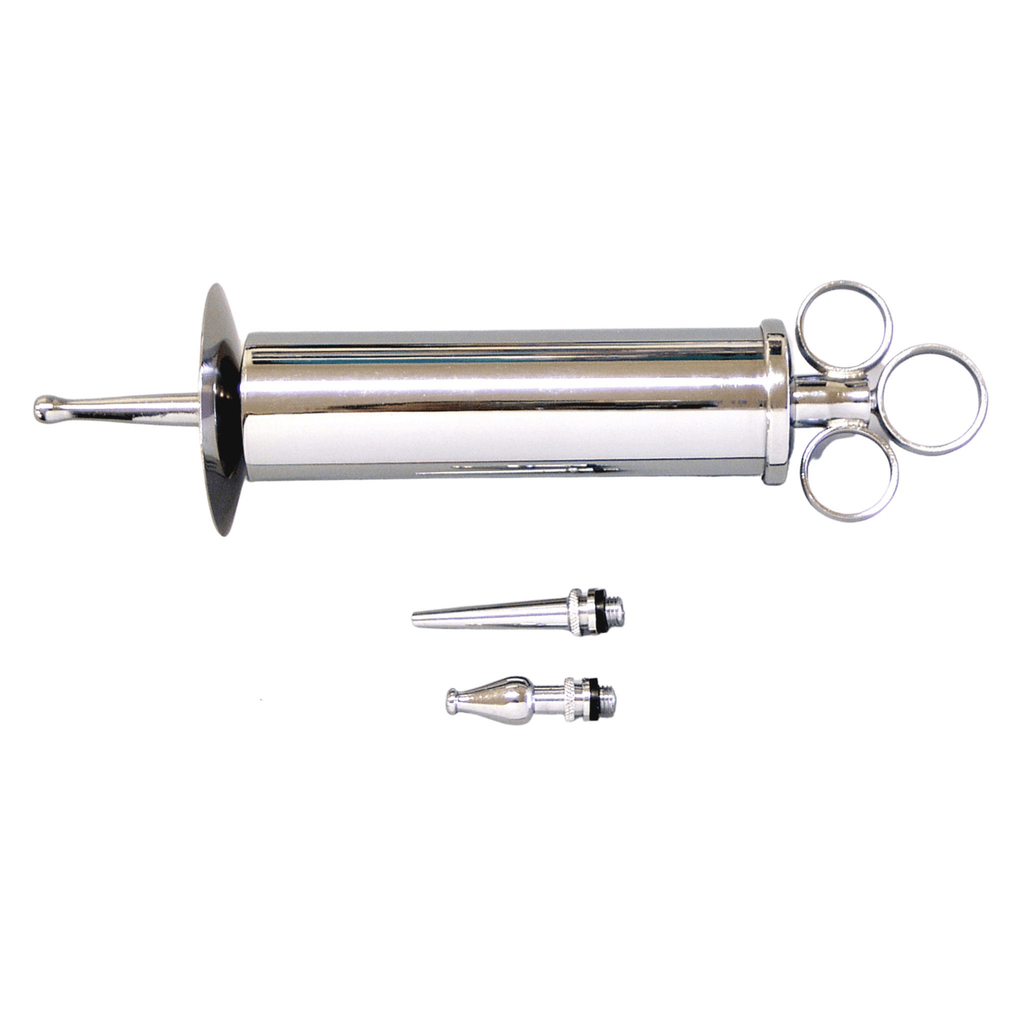 Metal Ear Syringe- 3 Nozzles, 4 oz