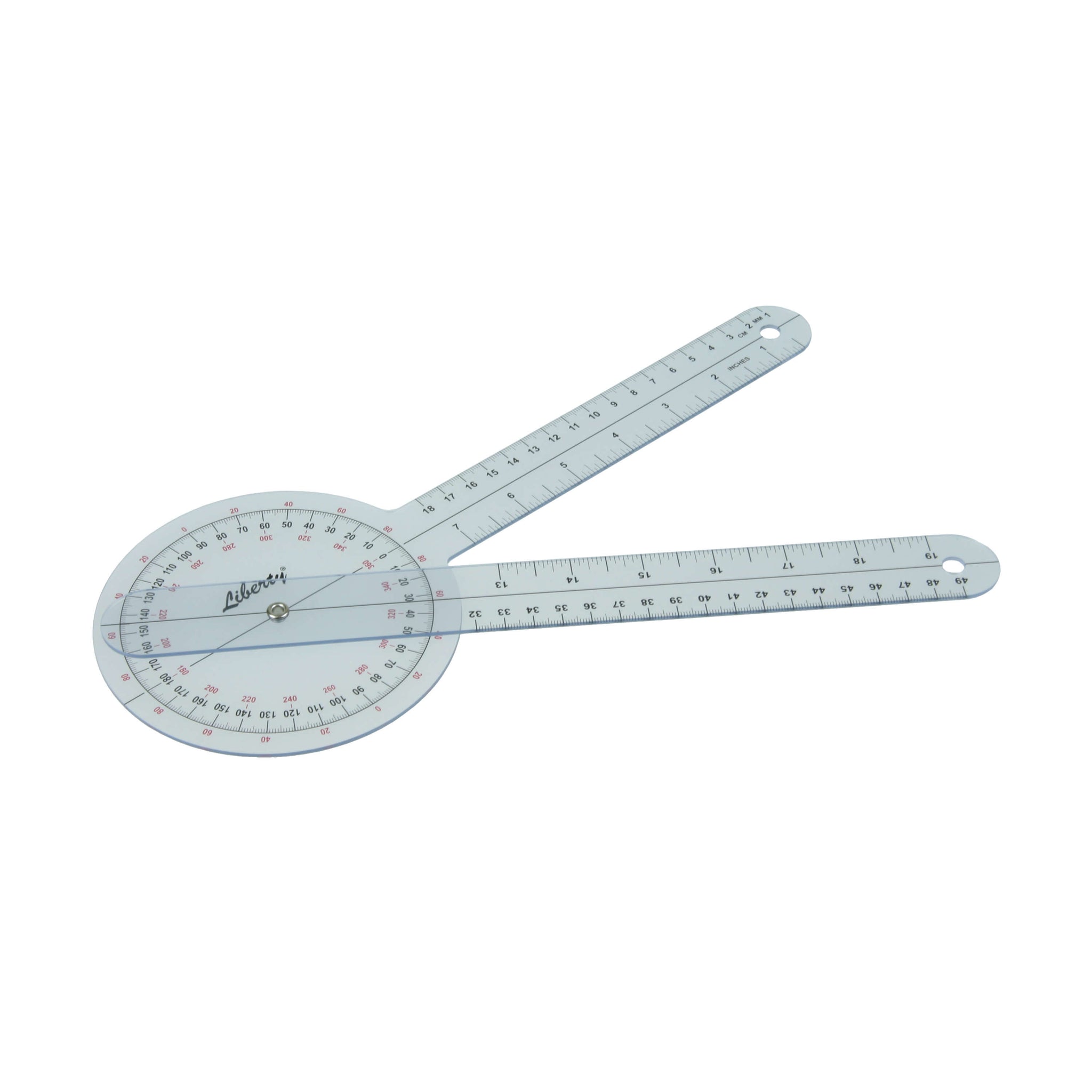 Goniometer- Plastic, 360 Degree, 10 inches (25 cm)