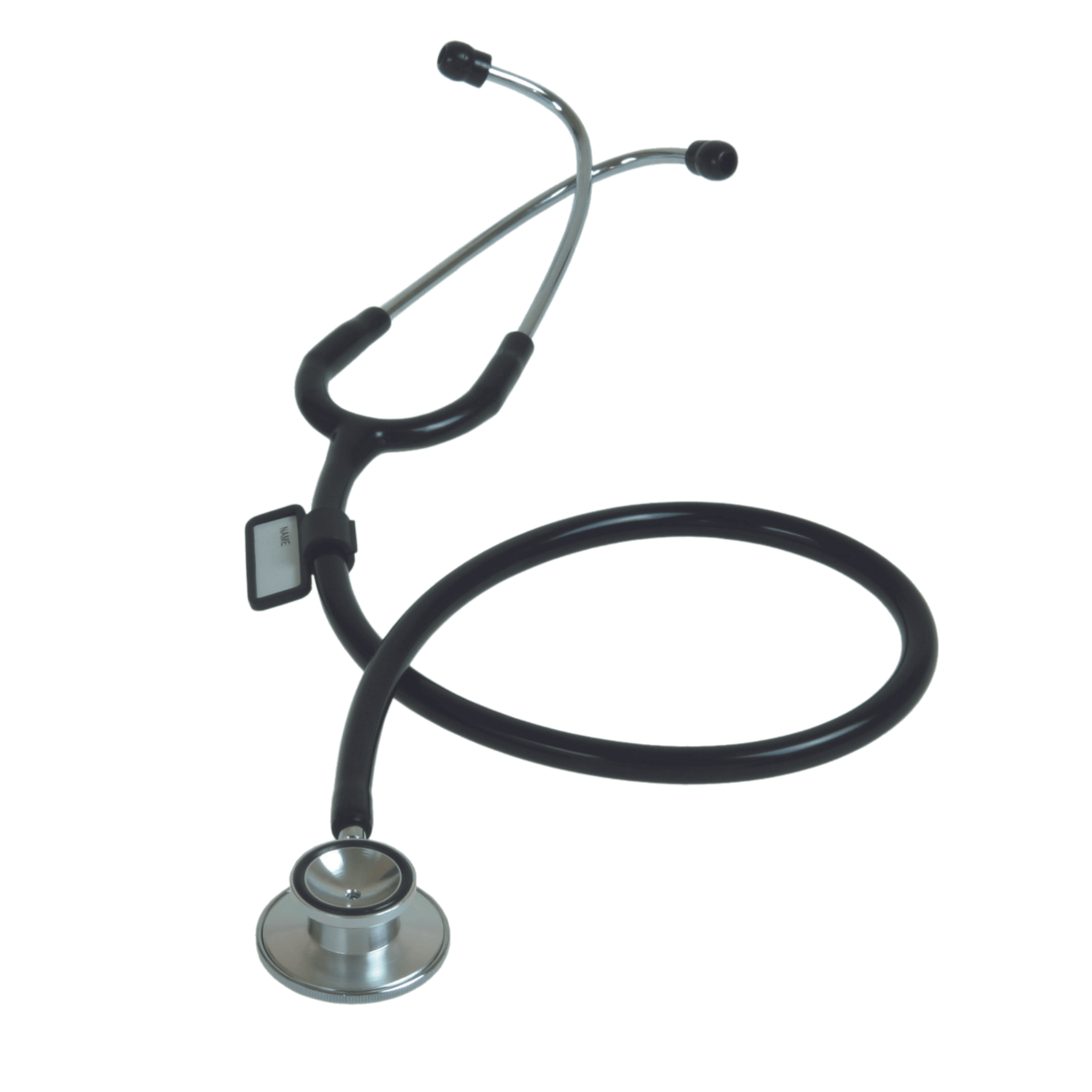 DUAL HEAD STETH BLACK CLAM SHELL