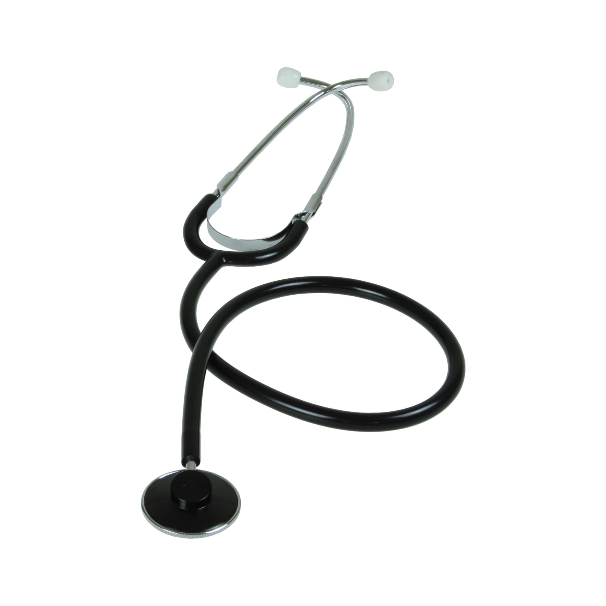 Single Head Stethoscope with Zip Case - Black
