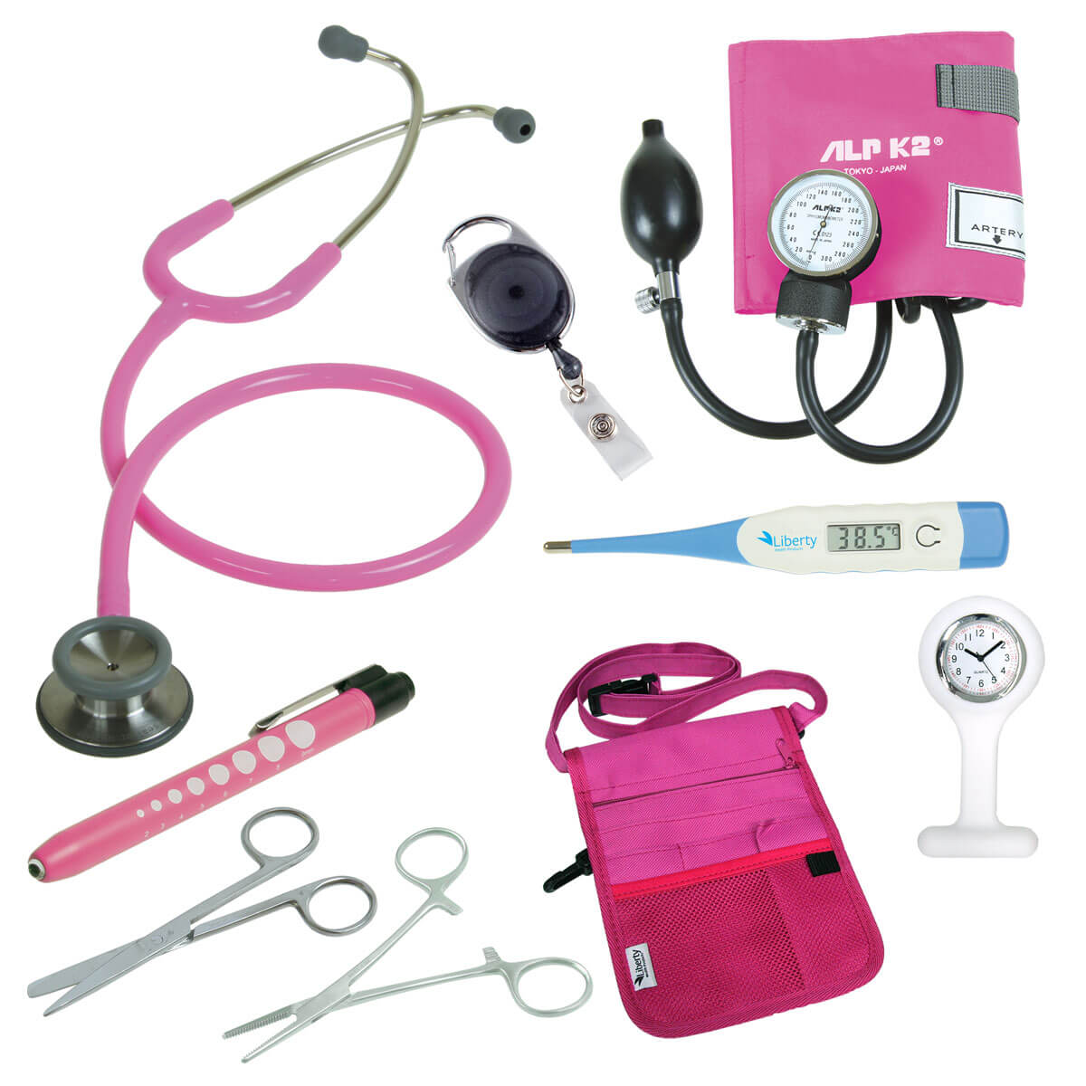 Professional Nurse Kit A- Pink – AxisHealth