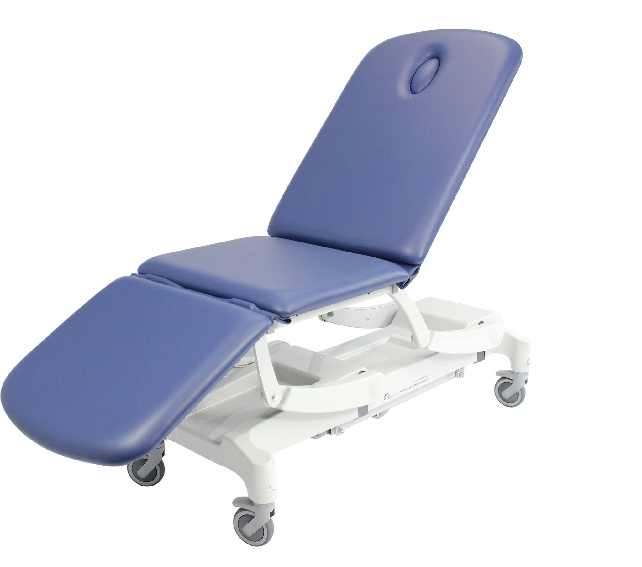 USE SEERSNV3450 - INNOVATION 3 SECTION ELECTRIC COUCH WITH HAND SWITCH OPERATION SAPPHIRE BLUE