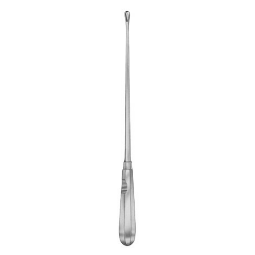 Uterus Curette Sharp Rigid 31 CM 6 MM