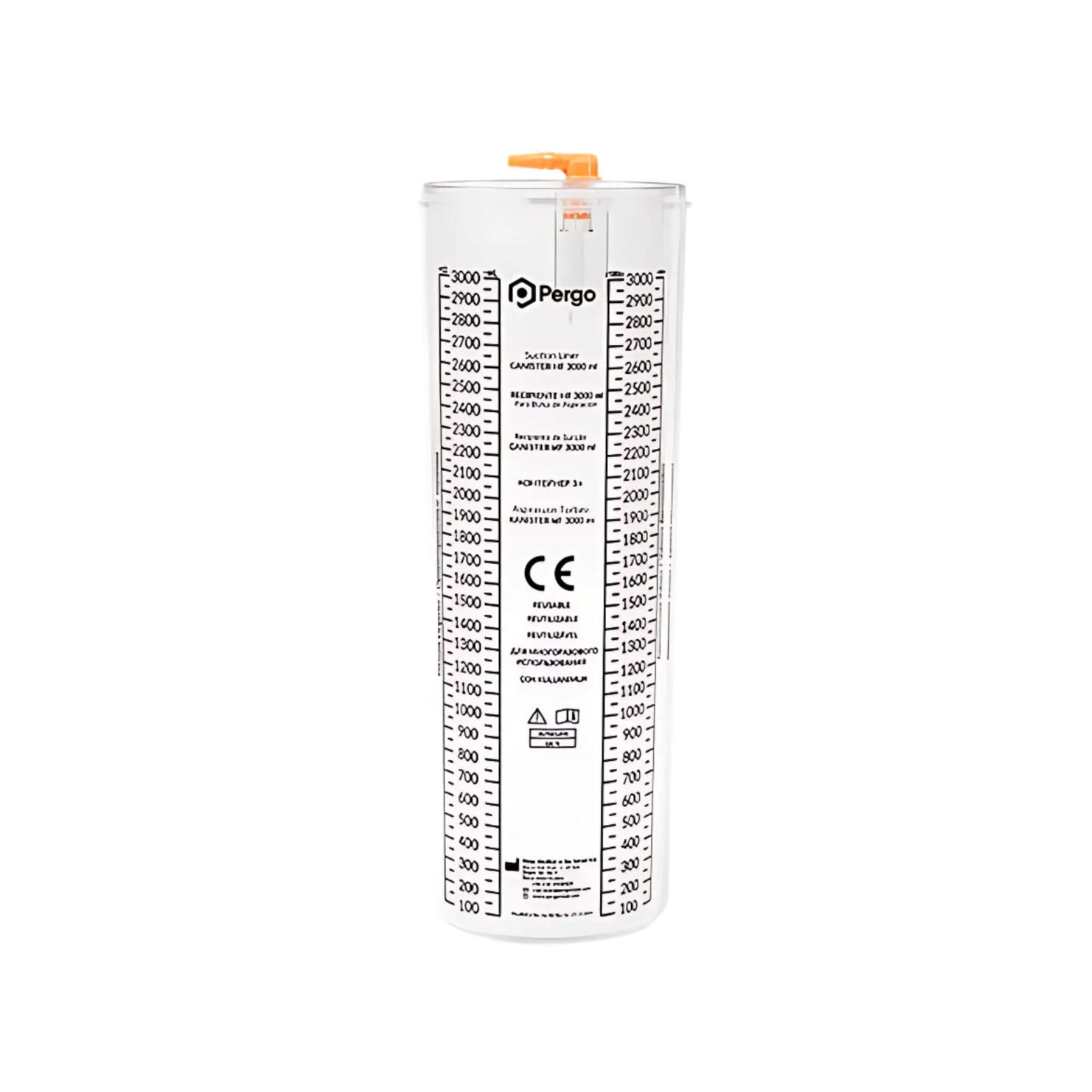 SUCTION LINER CANISTER HF- 2000ML (CANISTER ONLY)