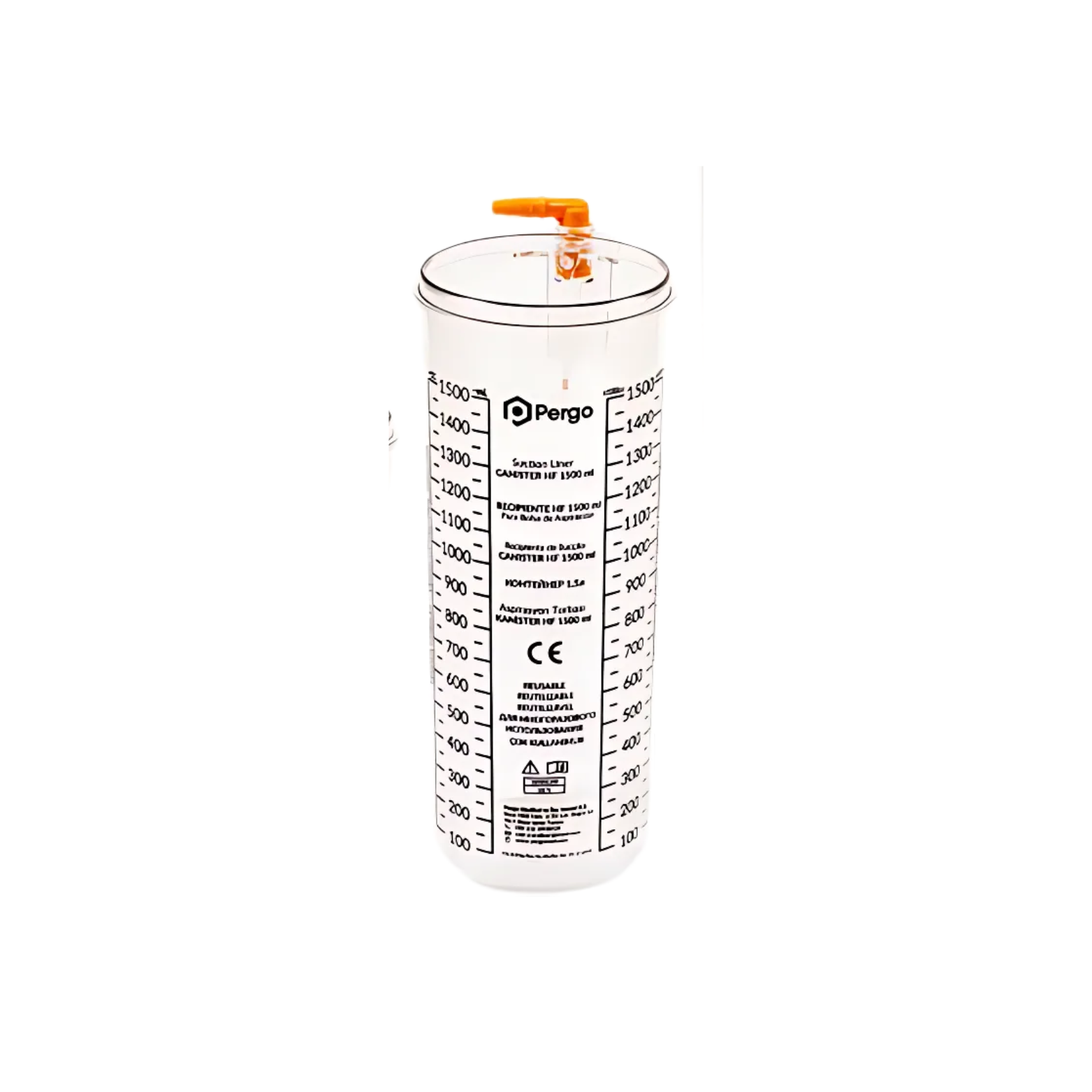 SUCTION LINER CANISTER HF- 1500 ML (CANISTER ONLY)