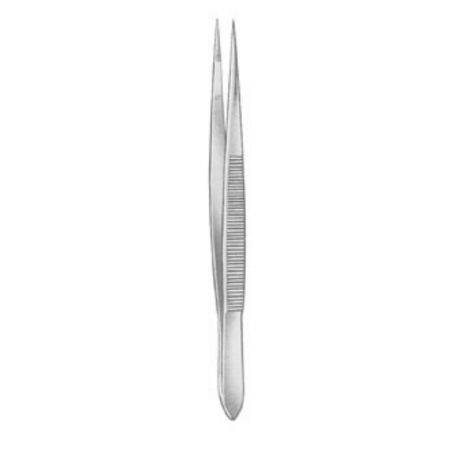 Splinter Forceps +O Pin Serrat Str 9 CM