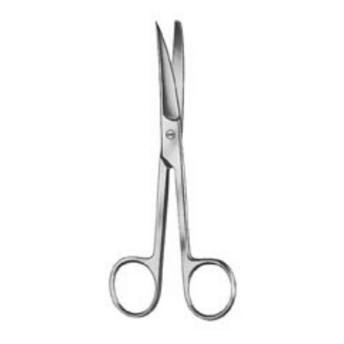 Standard Oper.Scissors. Cvd.Sh/Bl 11.5 CM