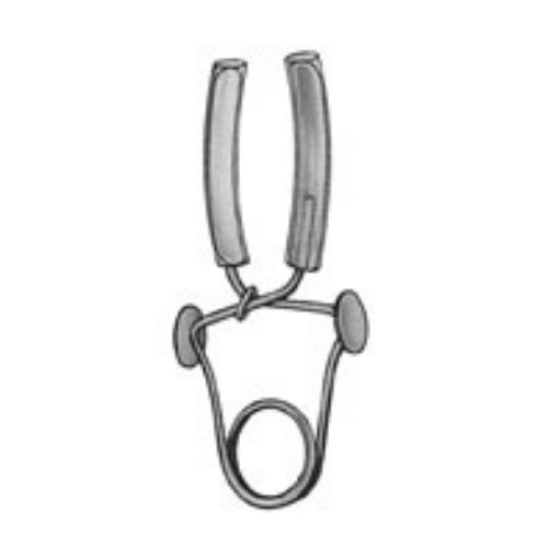 Strauss Meatus Clamp W/Rubber Cover