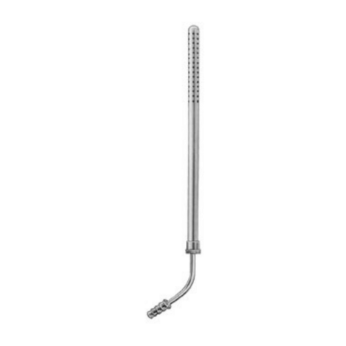 Poole Suction Tube Curved 8 MM 22 CM