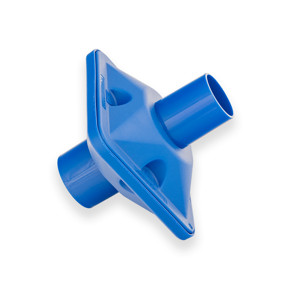 BVF Spirometer Filters, blue (28350) & noseclip (box of 50)