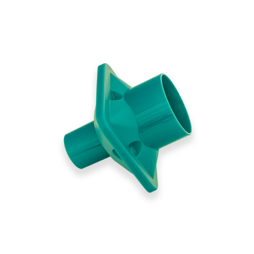 BVF Spirometer Filters - Green, Oval Mouthpiece, Box of 50