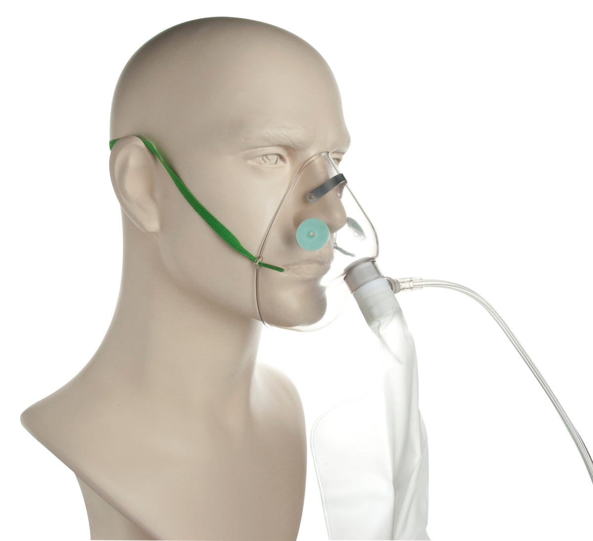 AO0093 HI- CONCENTRATION OXYGEN MASK WITH RESERVOIR & TUBE- ADULT ...