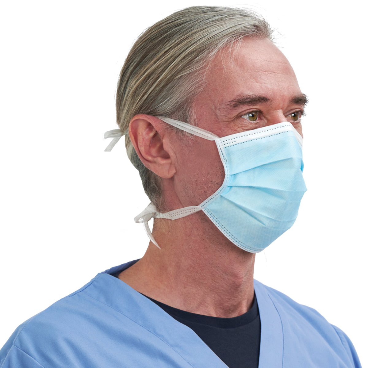DENTAL MATES ASTM Level 3 Face Masks – FDA Cleared, 50 Per Box, No Powder