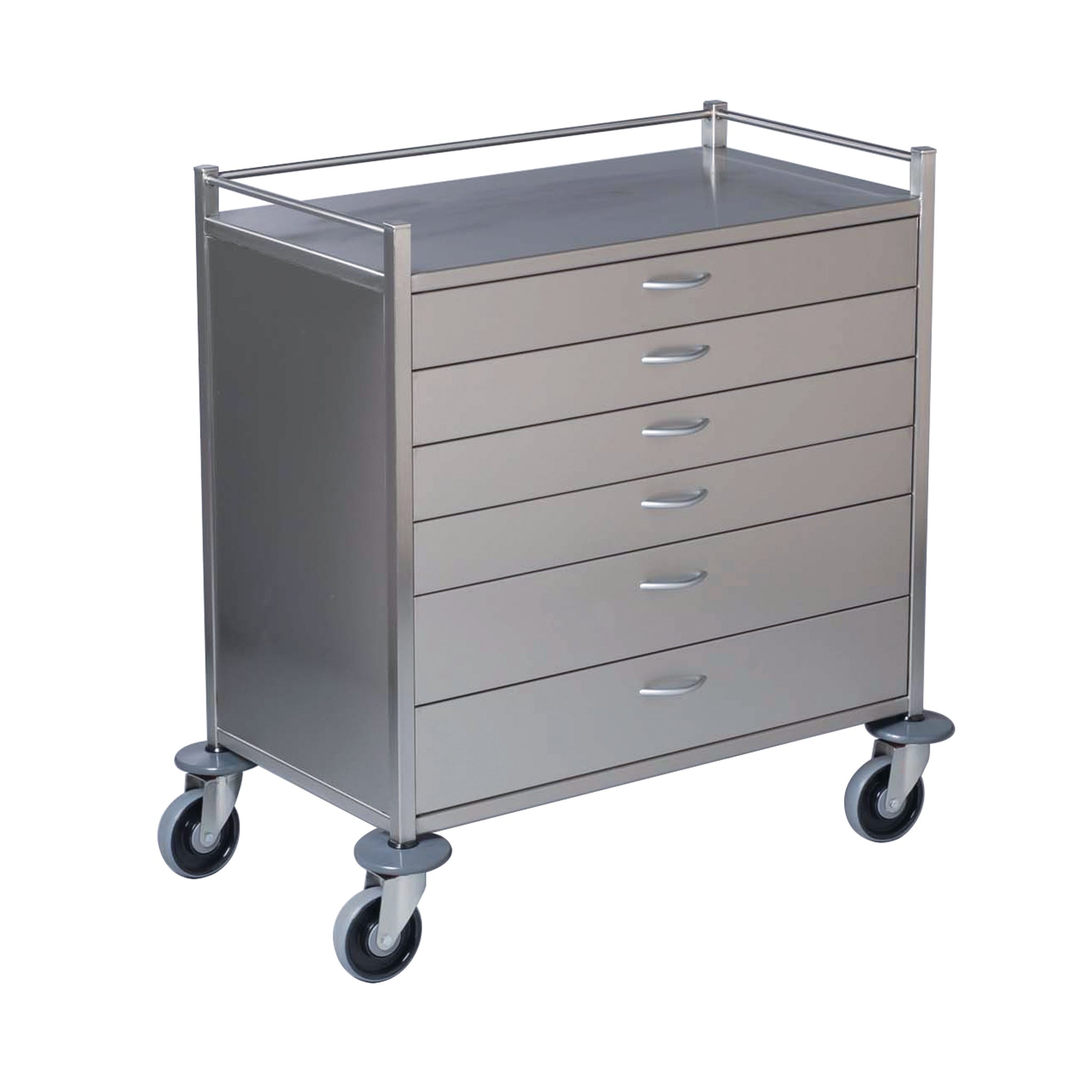 USE AX078-G2 - STORAGE TROLLEY-900X490X900MM 6 DRW  100MMCAST (2BR)  SCDR
