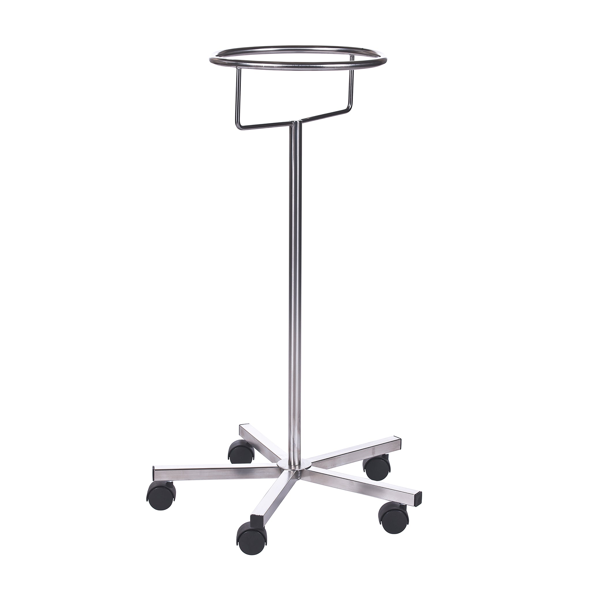 BOWL STAND - SINGLE - 5 LEG BASE - STAINLESS STEEL