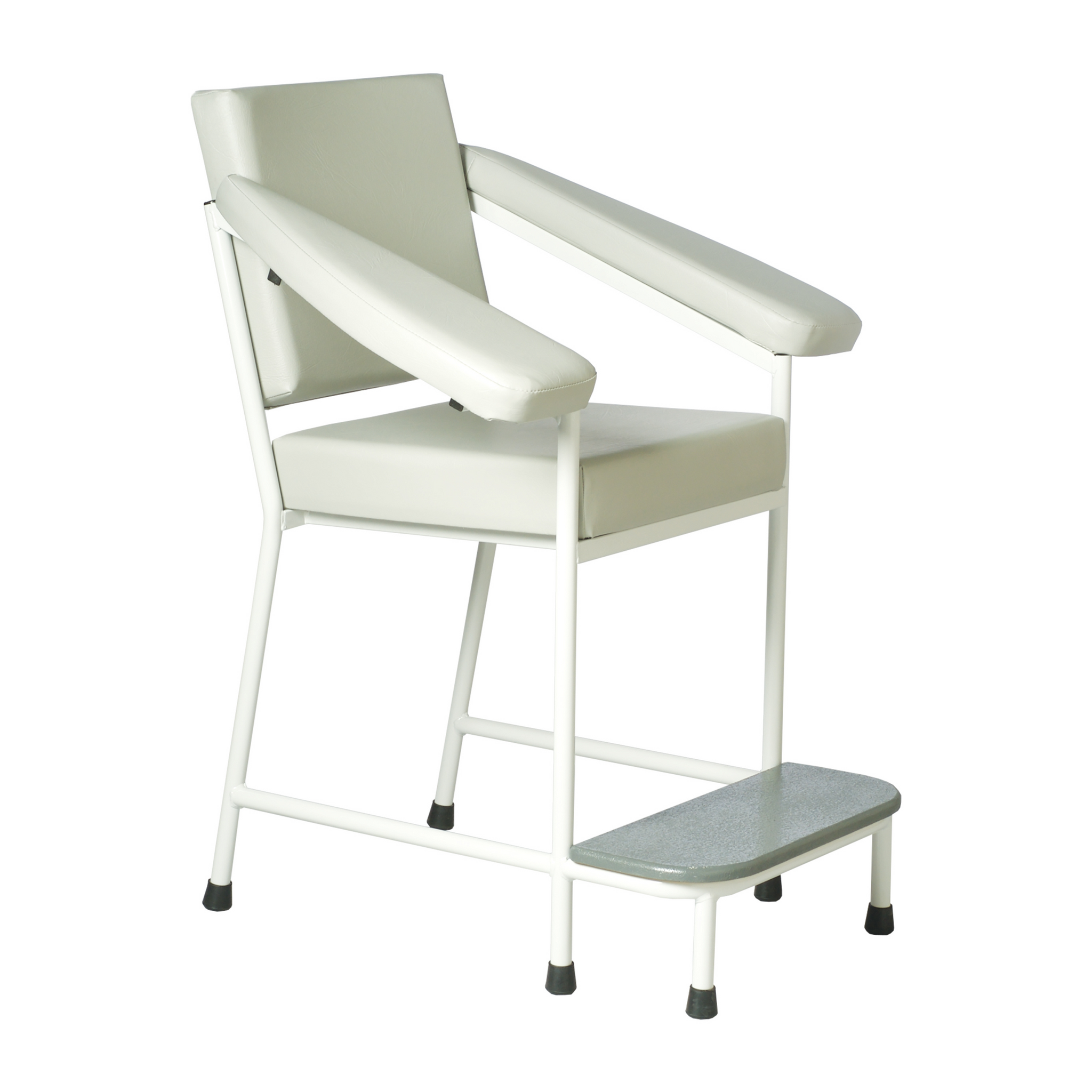 BLOOD COLLECTION CHAIR - STANDARD FOOTREST- BLACK