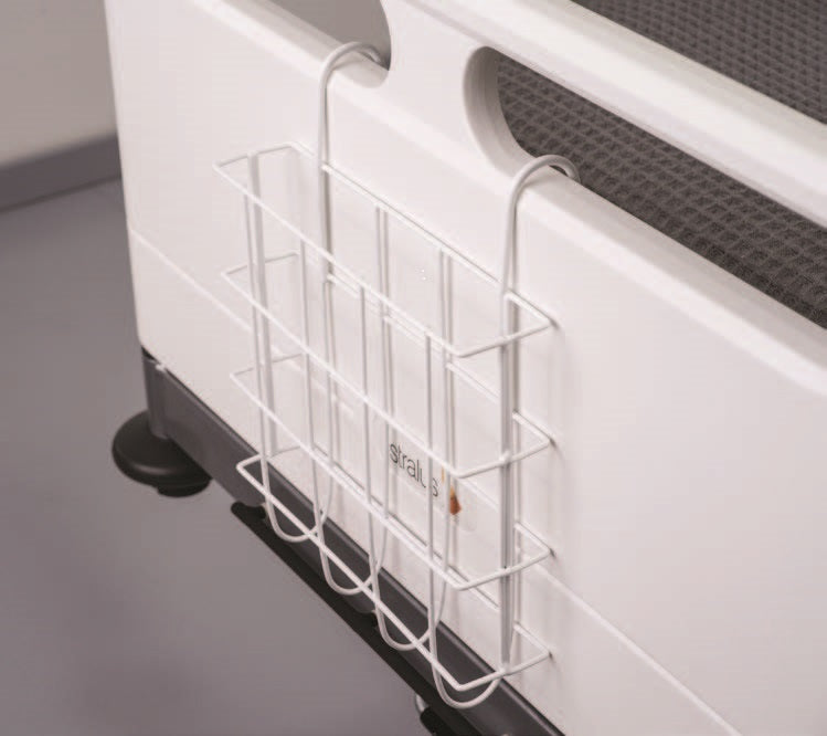 CHART HOLDER - WIRE BASKET- NYLON COATED OVERALL SIZE 310MM X 280MM X 75MM