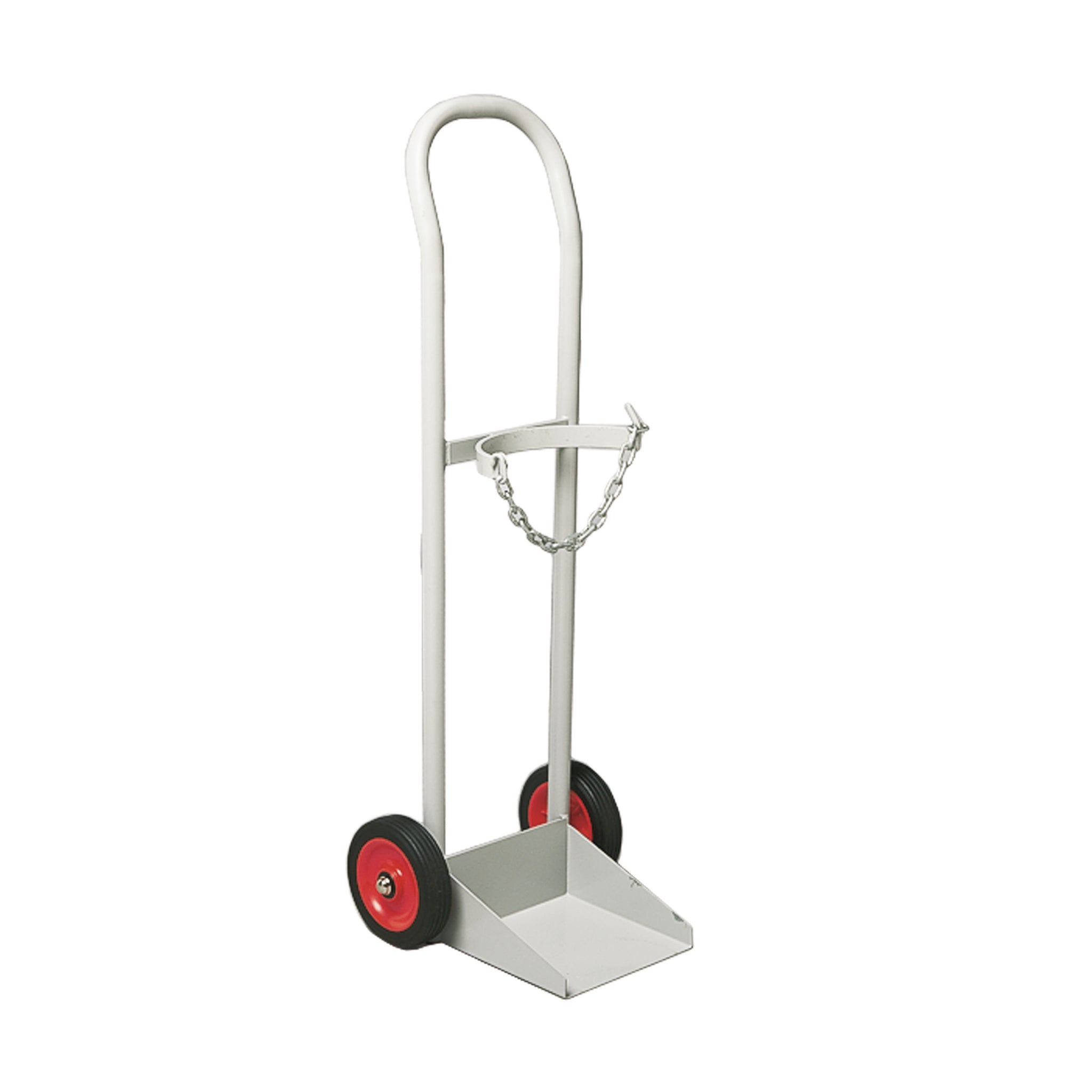 OXYGEN BOTTLE D SIZE TROLLEY - EPOXY COATED