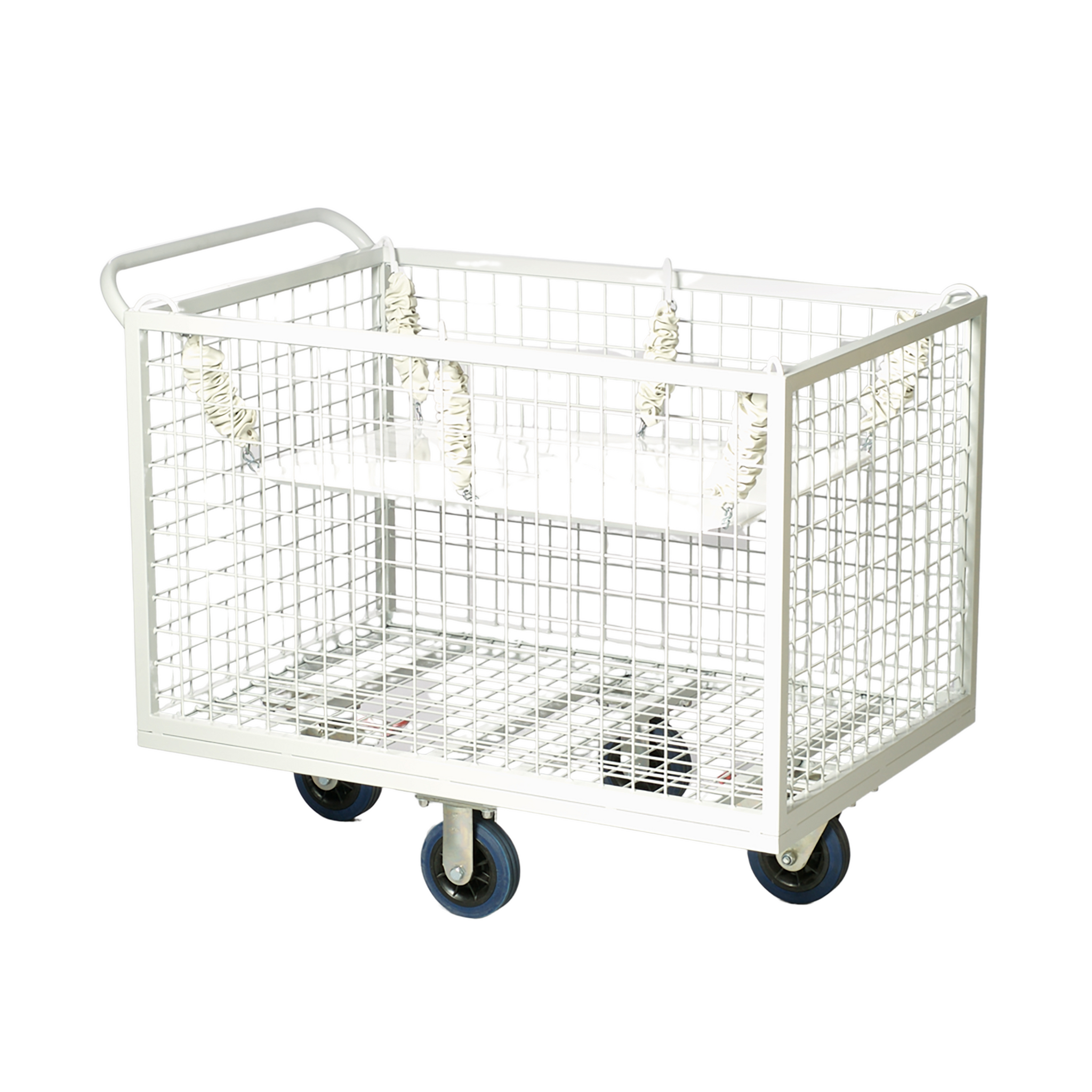 WET & DRY LAUNDRY TROLLEY INC. SPRING LOADED BASE