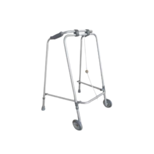 Walking Frame - Medium, 2 Wheels, 2 Skis