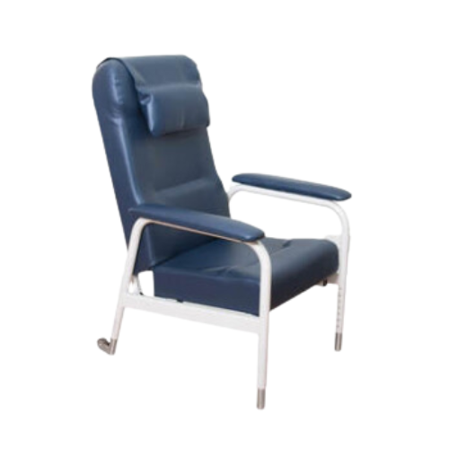 Aspire Adjustable High Backed Day Chair - Ink Vinyl