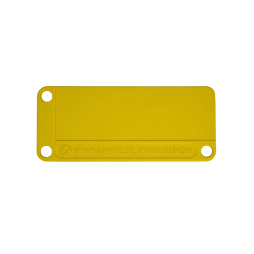 TRAY TAGS 90X38MM- YELLOW (PACK 100)