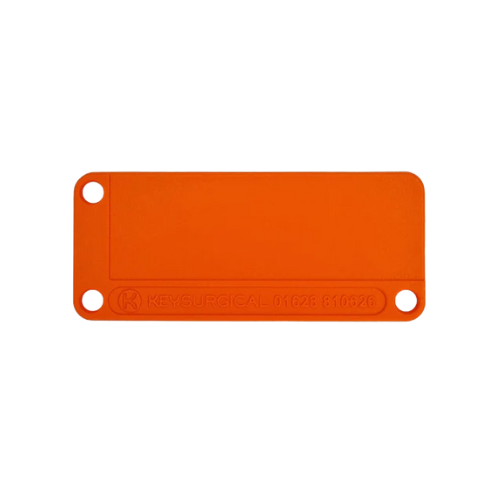 TRAY TAGS 90X38MM- ORANGE (PACK 100)