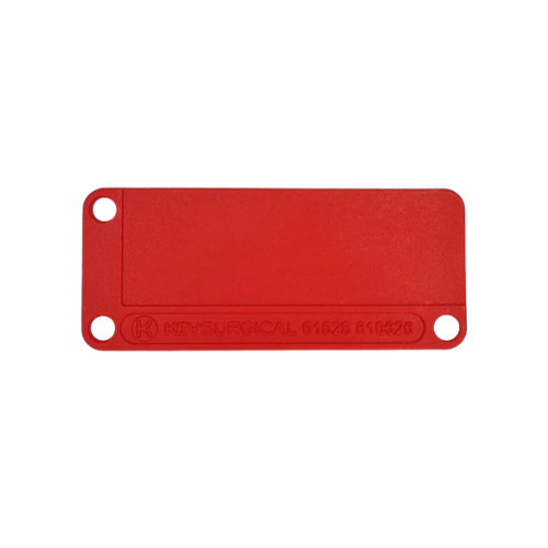 TRAY TAGS 90X38MM- RED (PACK 100)