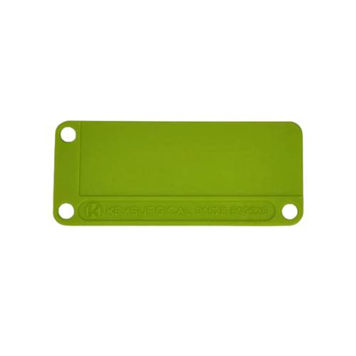 TRAY TAGS 90X38MM- LIME (PACK 100)