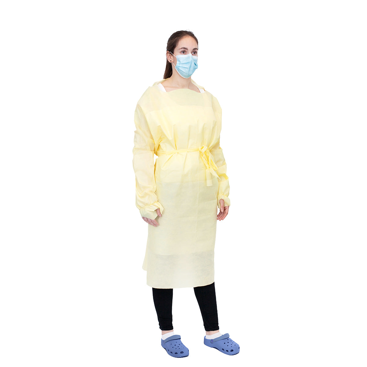 Examination Gown - Yellow, 136 X 140 cm, 100/PK