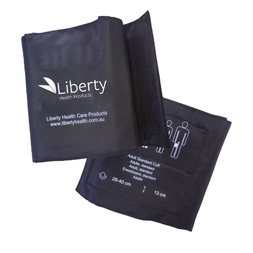LIBERTY CUFF/BLADD ADULT BLACK LATEX FREE 1-TUBE