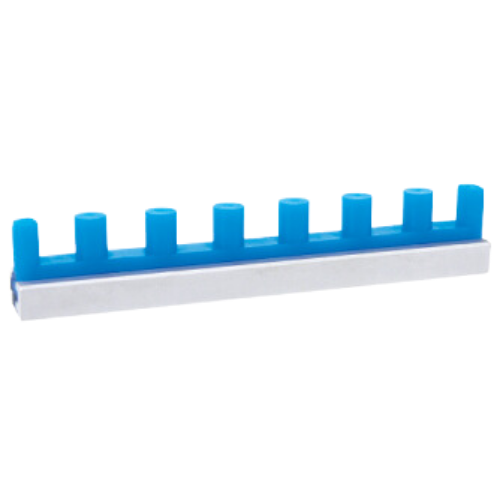 Silicone Fixation System Rail, Screw And Nut - 123 MM