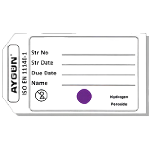 Label With Indicator For Full And Half Size Containers - 100 pcs