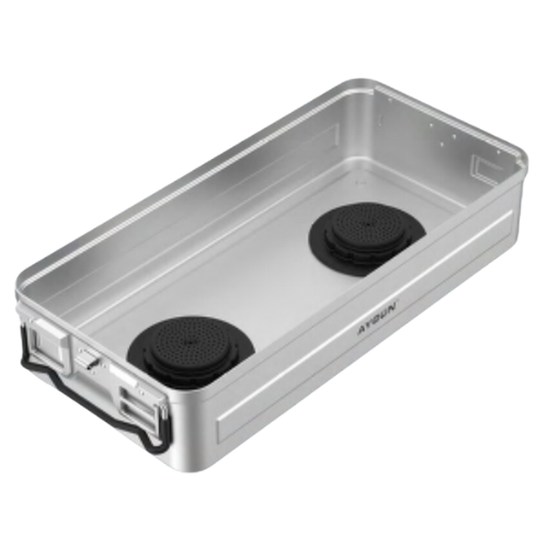 1/1 Full Size B3 Barrier PTFE System Sterilization Container - With Sy ...