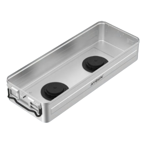 Extra Long Size B3 Barrier PTFE System Sterilization Container - With System, 725 x 275 x 203 MM