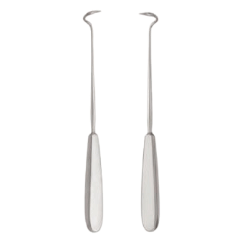 DESCHAMPS LIGATURE NEEDLE BL R- 20.5 CM