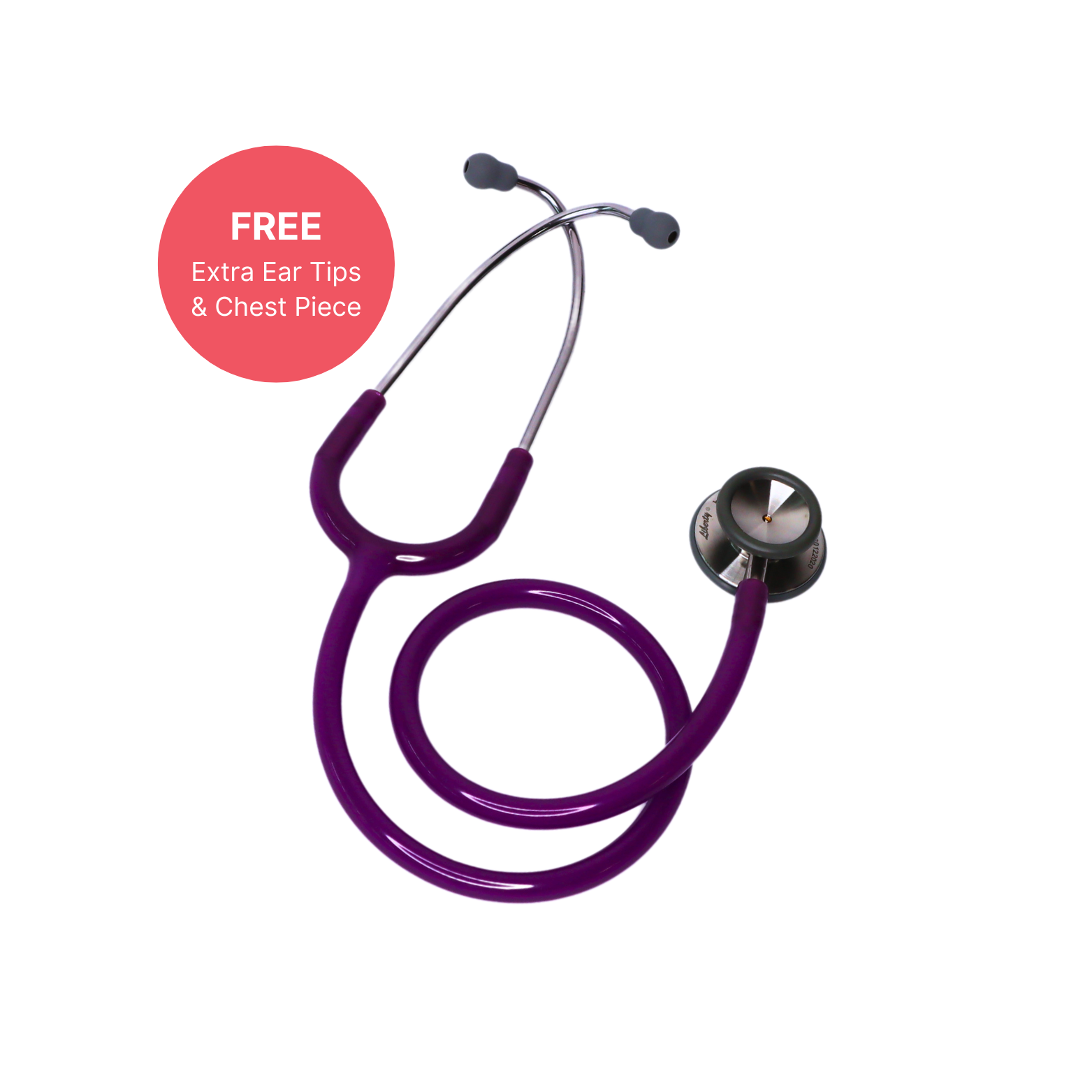 Classic Tunable Stethoscope - Frosted Purple