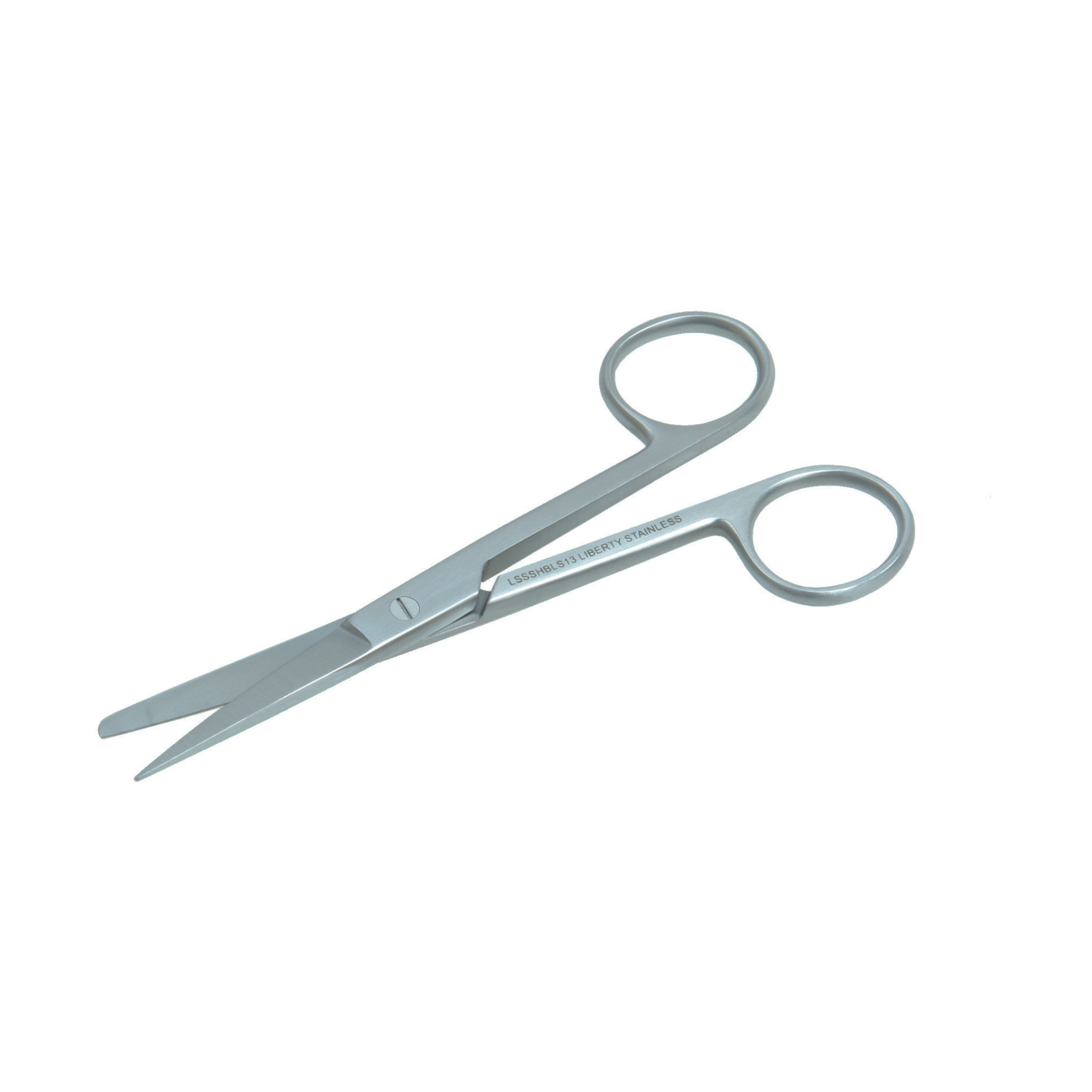 LIB SURG 13 CM SH/BL STR. SCISSOR