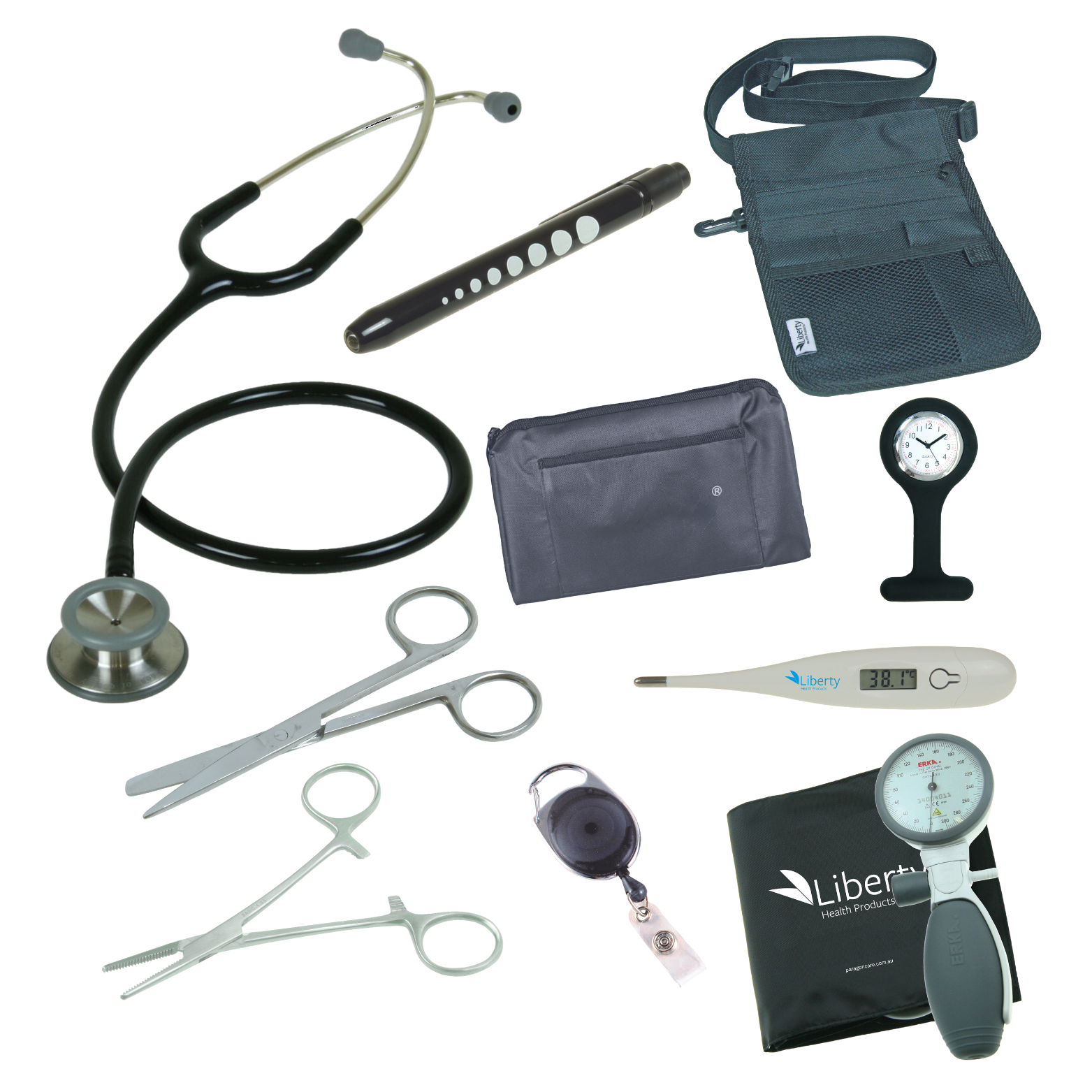 PROFESSIONAL NURSE KIT- BLACK – AxisHealth