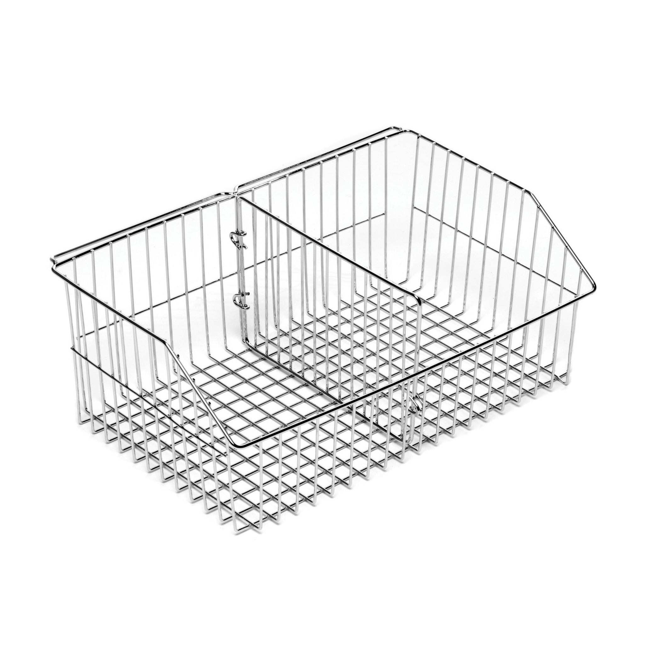 Rapini Nickel Chrome Close Mesh Basket - 415 X 255 X 160 MM